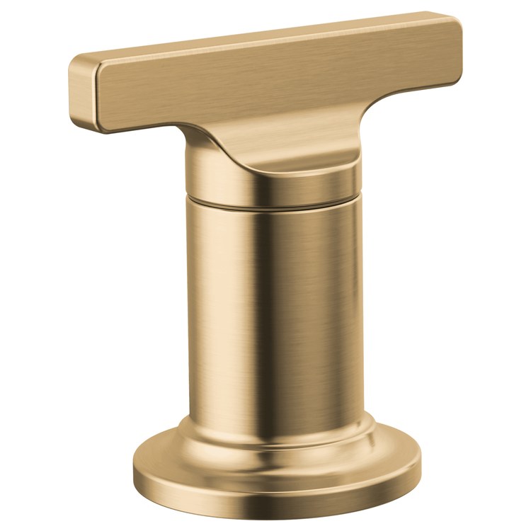 Handle Assembly Tetra 3-7/8 Inch 1 T-Handle Lumicoat Champagne Bronze ADA for Tetra Roman Tub