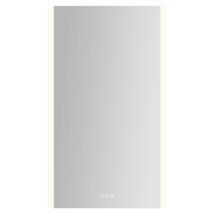 Bathroom Mirror Instinct with Vertical Edge Lighting Rectangle 24 x 40 Inch Wall Mount