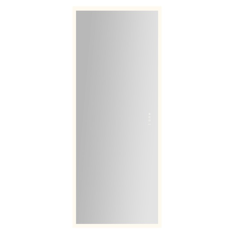 Bathroom Mirror Instinct with Perimeter Lighting Rectangle 30 x 72 Inch Wall Mount