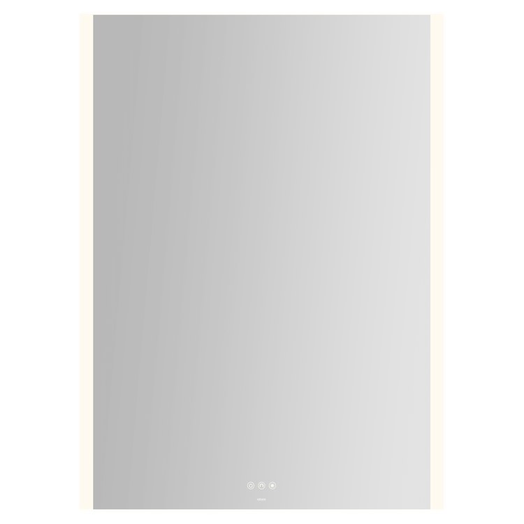 Bathroom Mirror Instinct with Vertical Edge Lighting Rectangle 36 x 48 Inch Wall Mount