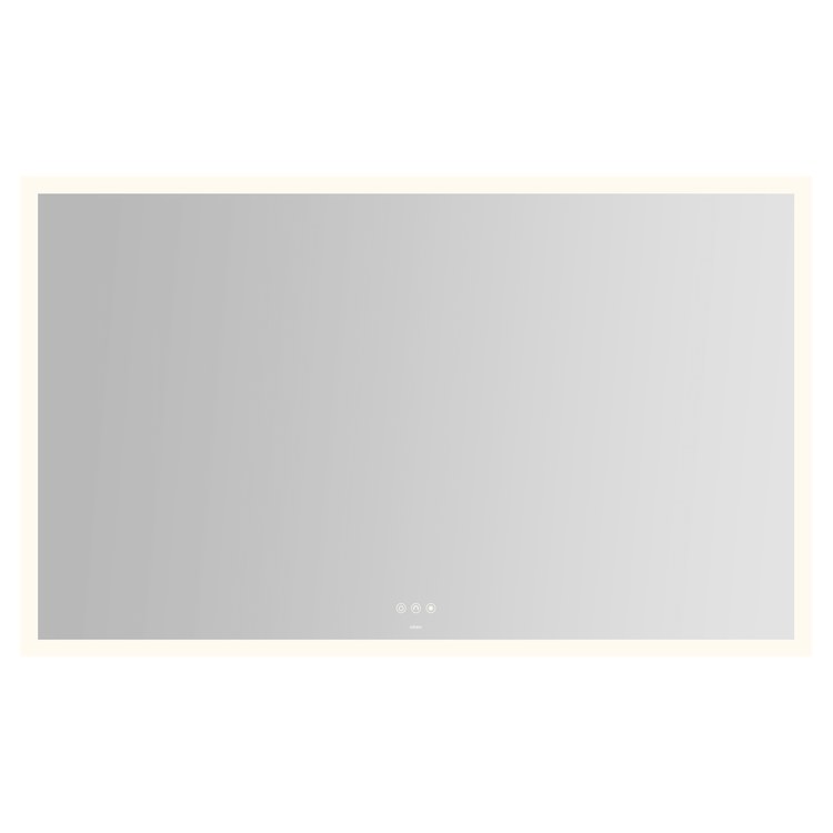 Bathroom Mirror Instinct with Perimeter Lighting Rectangle 60 x 36 Inch Wall Mount