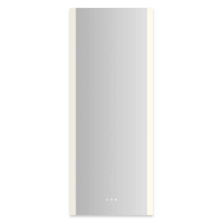 Medicine Cabinet AIO 20 x 48 Inch with Vertical Edge Lighting 1 Doors Triple Mirror Right Hinge - Image 1