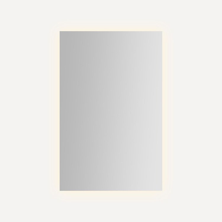 Medicine Cabinet Presence 20 x 30 Inch with Perimeter Lighting 1 Doors Triple Mirror Reversable