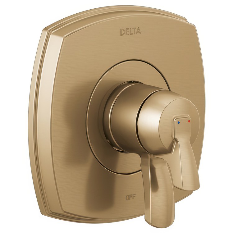 Pressure Balance Valve Trim Stryke 17 Series 2 Lever Lumicoat Champagne Bronze WaterSense ADA - Image 1