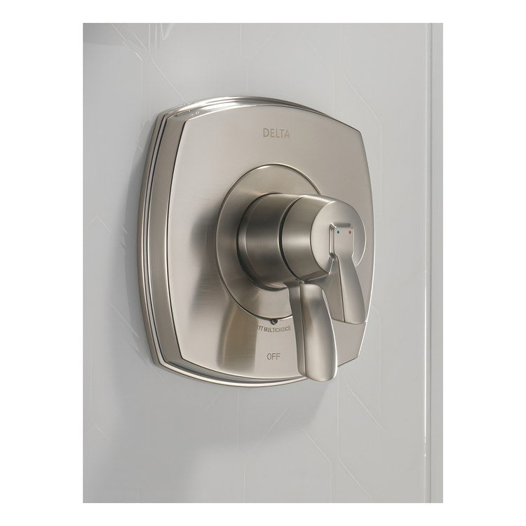 Pressure Balance Valve Trim Stryke 17 Series 2 Lever Lumicoat Stainless WaterSense ADA - Image 2