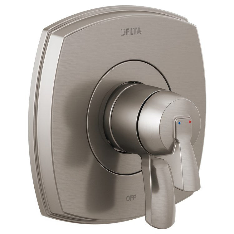 Pressure Balance Valve Trim Stryke 17 Series 2 Lever Lumicoat Stainless WaterSense ADA - Image 1