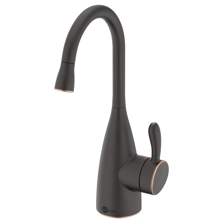 Hot Water Dispenser Showroom Transitional 1010 Instant 1 Lever ADA Gooseneck 360 DEG Swivel Oil Rubbed Bronze - Image 1