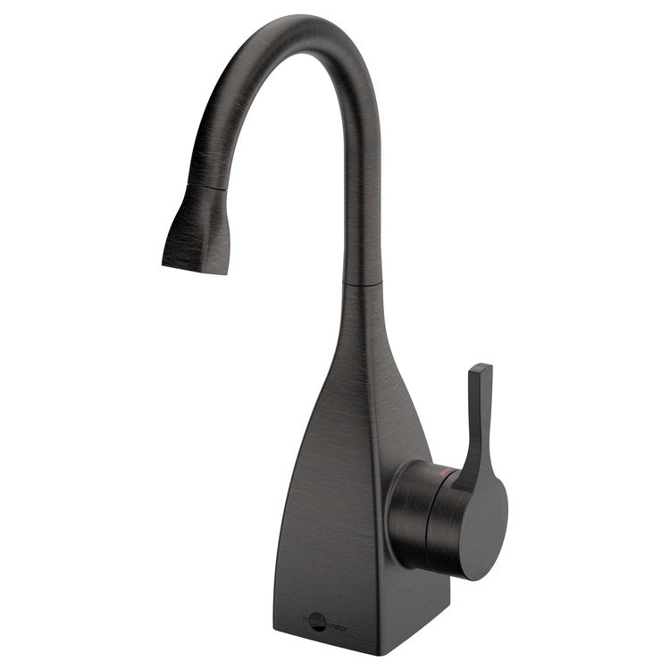 Hot Water Dispenser Showroom Transitional 1020 Instant 1 Lever ADA Gooseneck 360 DEG Swivel Classic Oil Rubbed Bronze - Image 1