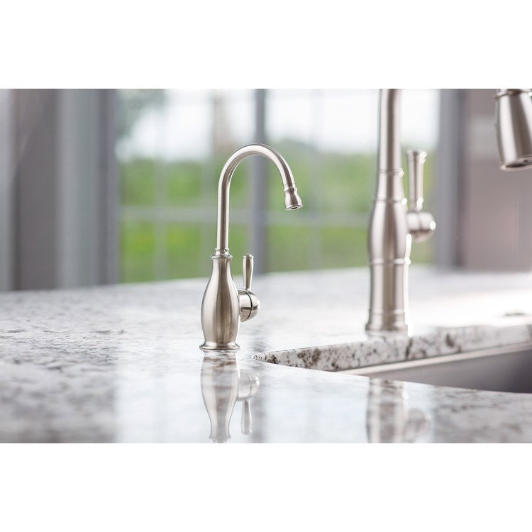Hot Water Dispenser Showroom Traditional 2010 Instant 1 Lever ADA Gooseneck 360 DEG Swivel Stainless Steel 1.75 Gallons per Minute - Image 2