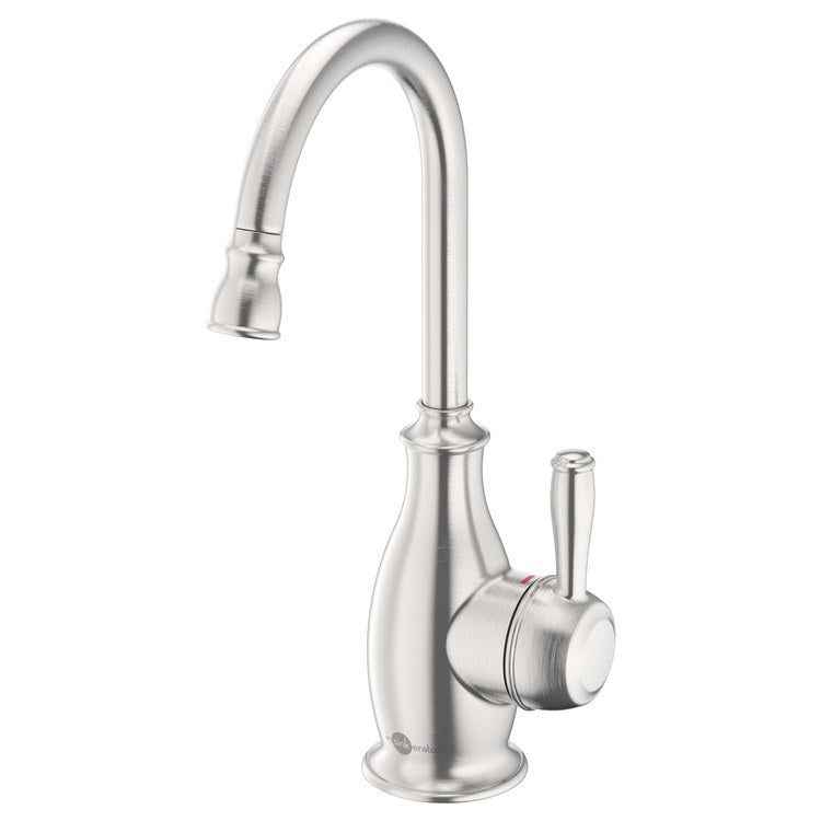 Hot Water Dispenser Showroom Traditional 2010 Instant 1 Lever ADA Gooseneck 360 DEG Swivel Stainless Steel 1.75 Gallons per Minute - Image 1