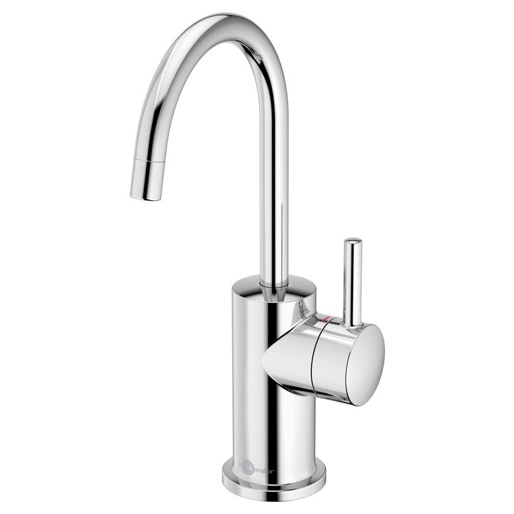 Hot Water Dispenser Showroom Modern 3010 Instant 1 Lever ADA Gooseneck 360 DEG Swivel Chrome - Image 1