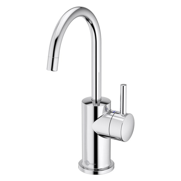 Cold Water Dispenser Showroom Modern 3010 1 Lever ADA Gooseneck 360 DEG Swivel Chrome - Image 1