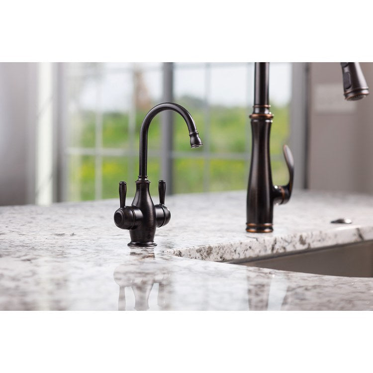 Water Dispenser Showroom Traditional 2010 Instant 2 Lever ADA Gooseneck 360 DEG Swivel Classic Oil Rubbed Bronze - Image 3