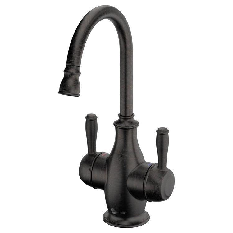 Water Dispenser Showroom Traditional 2010 Instant 2 Lever ADA Gooseneck 360 DEG Swivel Classic Oil Rubbed Bronze - Image 1