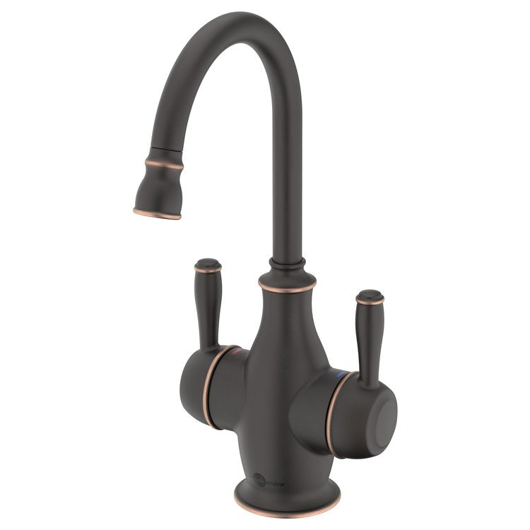 Water Dispenser Showroom Traditional 2010 Instant 2 Lever ADA Gooseneck 360 DEG Swivel Oil Rubbed Bronze - Image 1
