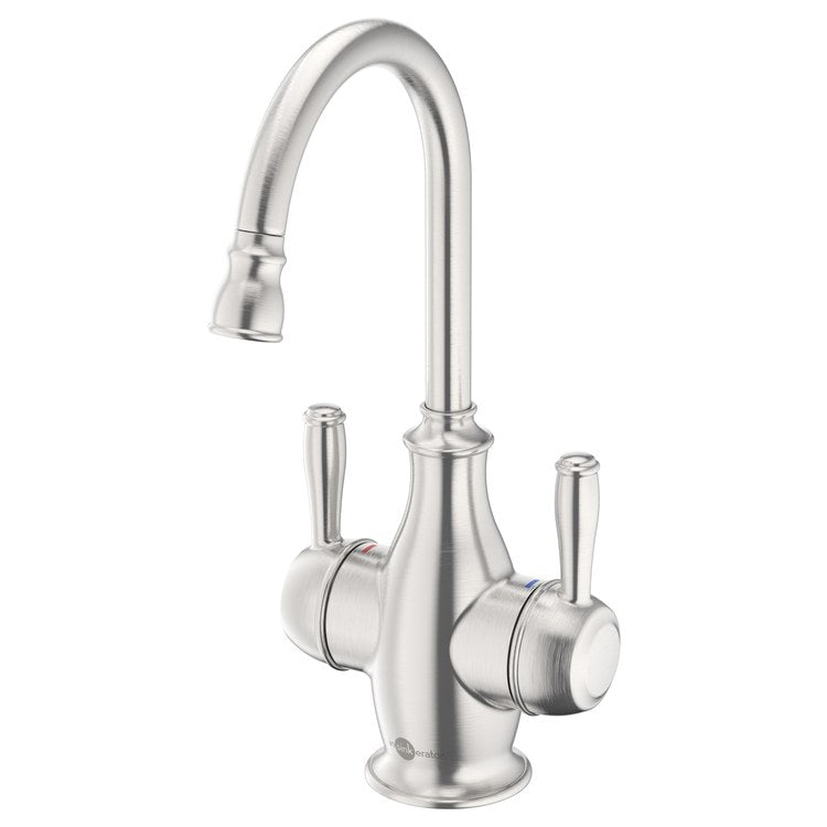 Water Dispenser Showroom Traditional 2010 Instant 2 Lever ADA Gooseneck 360 DEG Swivel Stainless Steel - Image 1