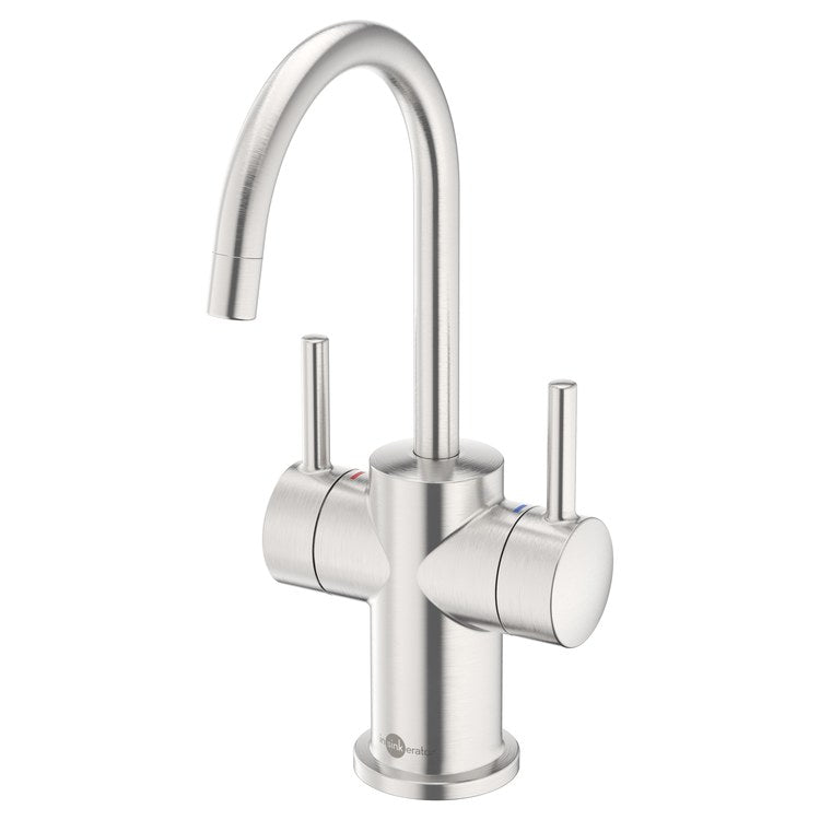 Water Dispenser Showroom Modern 3010 Instant 2 Lever ADA Gooseneck 360 DEG Swivel Stainless Steel - Image 1