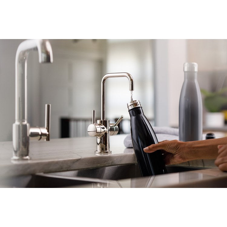 Water Dispenser Showroom Modern 3020 Instant 2 Lever ADA Arc 360 DEG Swivel Polished Nickel - Image 2