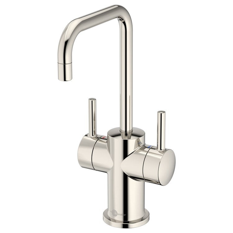 Water Dispenser Showroom Modern 3020 Instant 2 Lever ADA Arc 360 DEG Swivel Polished Nickel - Image 1