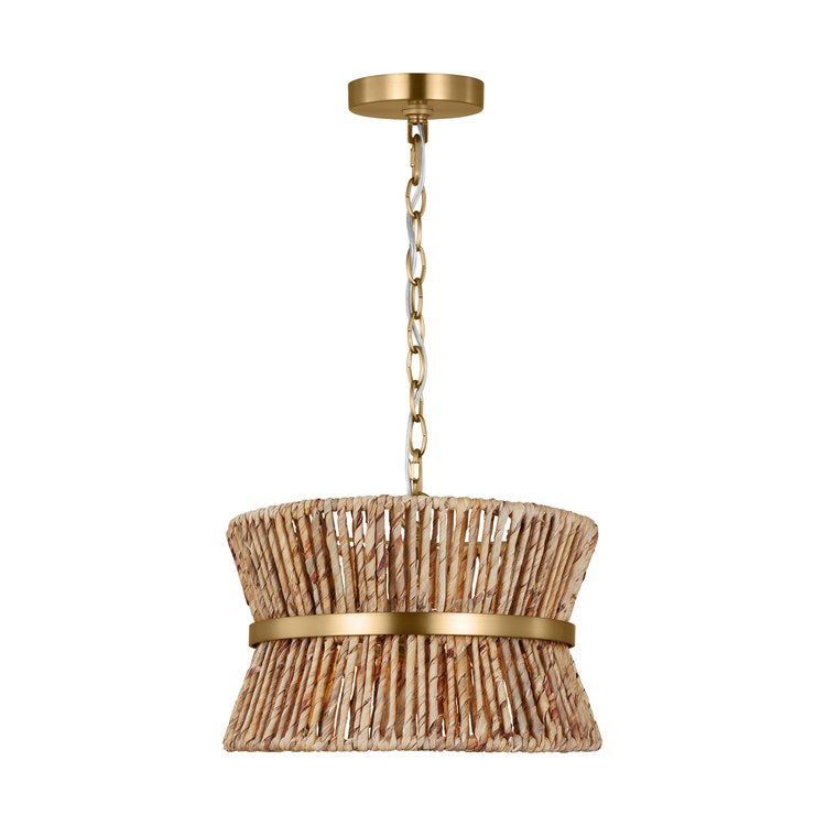 Ceiling Light Thurlo Small 2 Lamp Satin Brass - Image 1