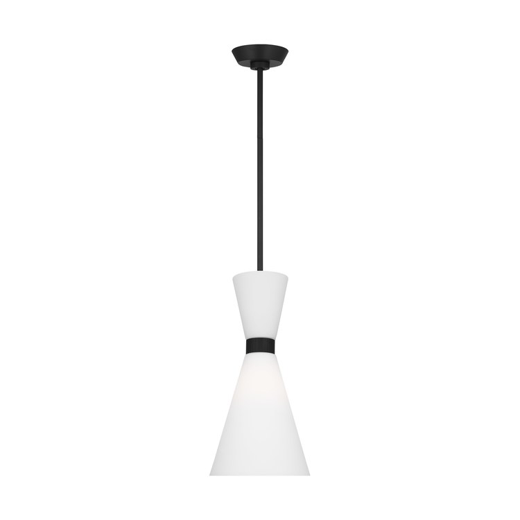 Pendant Belcarra Small 1 Lamp Midnight Black