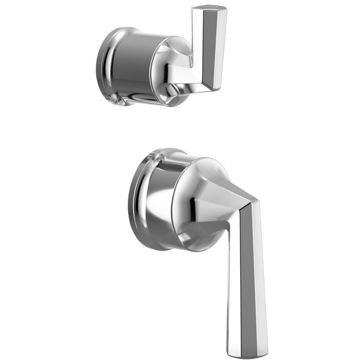 Handle Kit Beauclere 2 Lever Polished Chrome ADA for Pressure Balance Valve with Integrated Diverter Trim - Image 1