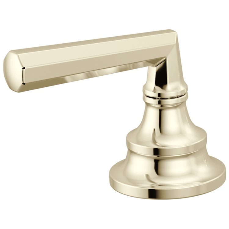 Handle Kit Beauclere 2 Lever Brilliance Polished Nickel ADA for Roman Tub Faucet with Handshower - Image 1