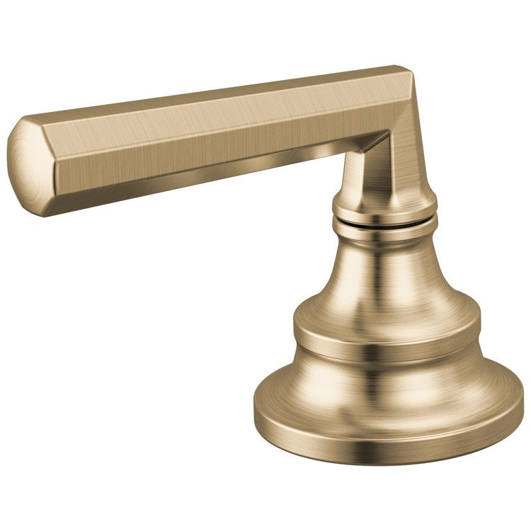 Handle Kit Beauclere 2 Lever Brilliance Luxe Gold ADA for Widespread Lavatory Faucet