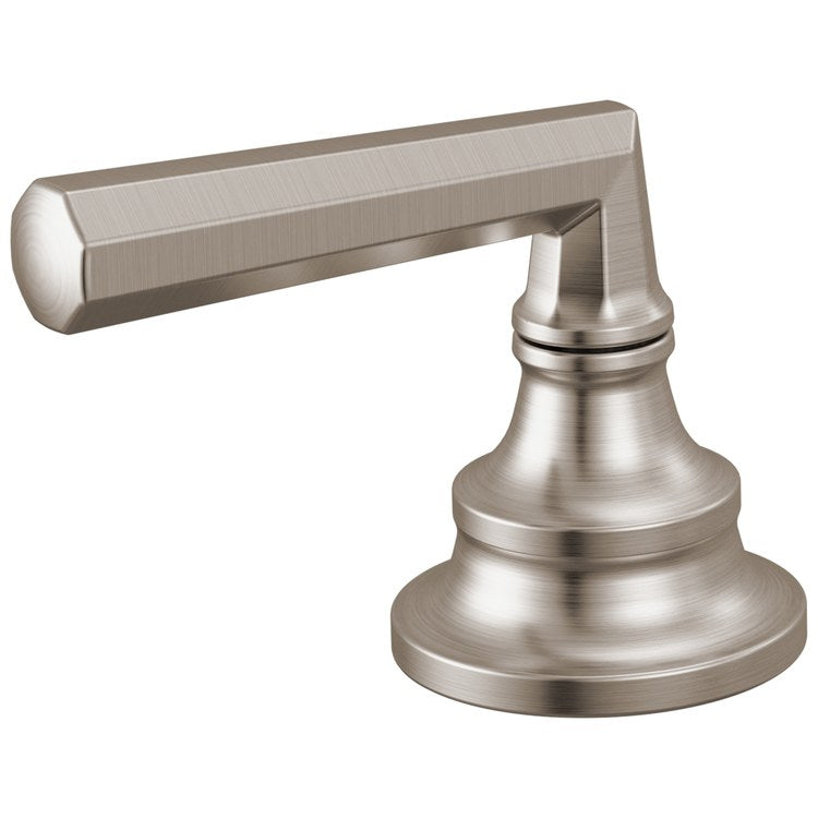 Handle Kit Beauclere 2 Lever Brilliance Luxe Nickel ADA for Widespread Lavatory Faucet - Image 1