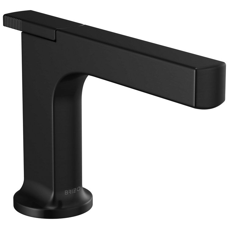 Lavatory Faucet Kintsu 1 Lever ADA WaterSense/CALGreen Matte Black 1.2 Gallons per Minute Deck Fixed Less Drain 1 Hole - Image 1
