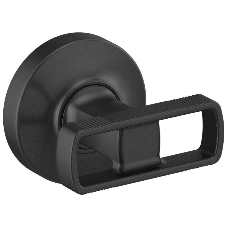 Handle Kit Kintsu Brass 2 Knob Matte Black ADA for Wall Mount Tub Filler - Image 1