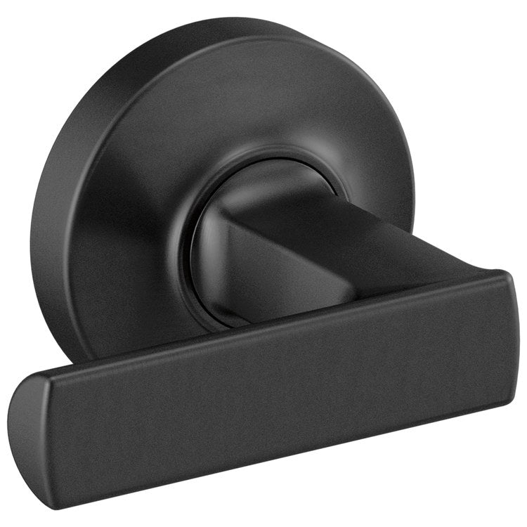 Handle Kit Kintsu Brass 2 Lever Matte Black ADA for Wall Mount Tub Filler - Image 1