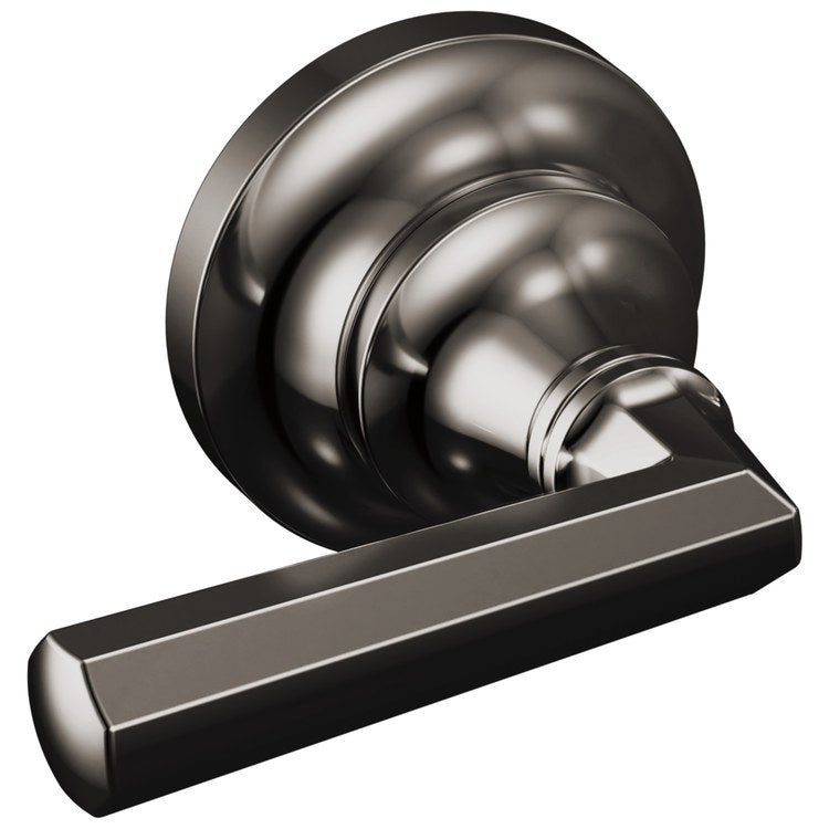 Handle Kit Beauclere 2 Lever Brilliance Black Onyx ADA for Wall Mount Tub Filler - Image 1