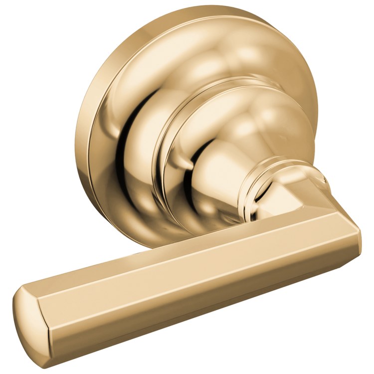 Handle Kit Beauclere 2 Lever Brilliance Polished Gold ADA for Wall Mount Tub Filler - Image 1