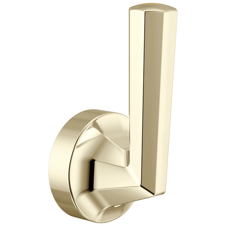 Handle Kit Beauclere 1 Lever Brilliance Polished Nickel ADA for Floor Mount Tub Filler - Image 1