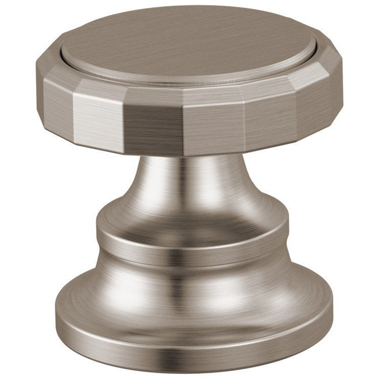 Handle Kit Beauclere 2 Wheel Brilliance Luxe Nickel for Widespread Lavatory Faucet - Image 1