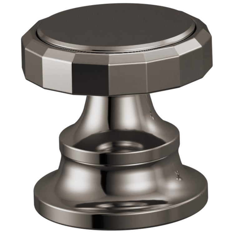 Handle Kit Beauclere 2 Wheel Brilliance Black Onyx for Roman Tub Faucet - Image 1