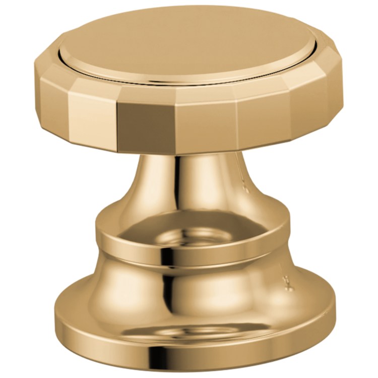Handle Kit Beauclere 2 Wheel Brilliance Polished Gold for Roman Tub Faucet - Image 1