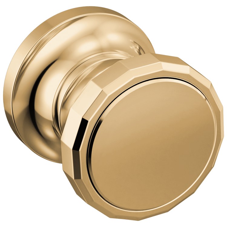 Handle Kit Beauclere 2 Wheel Brilliance Polished Gold for Wall Mount Tub Filler - Image 1