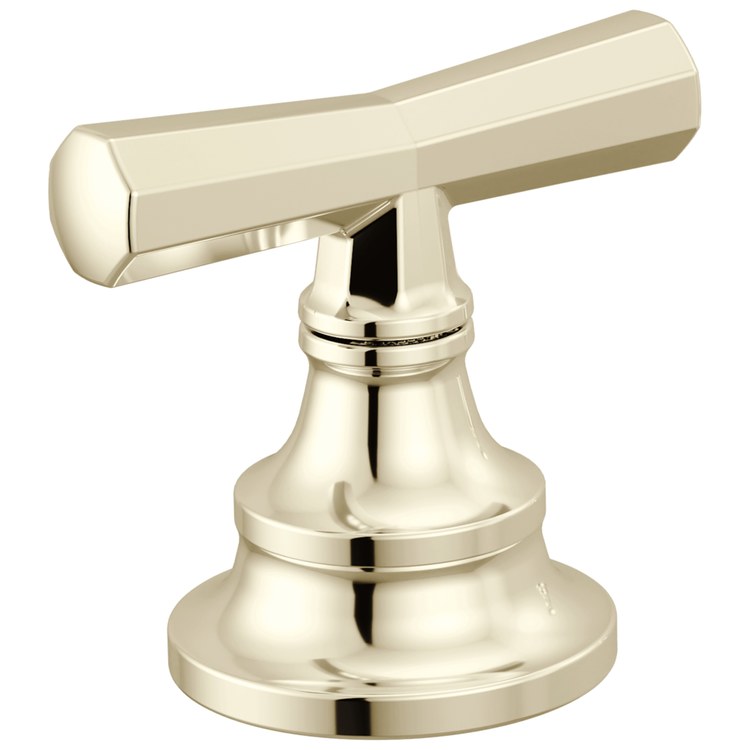 Handle Kit Beauclere 2 Cross Brilliance Polished Nickel ADA for Widespread Lavatory Faucet - Image 1