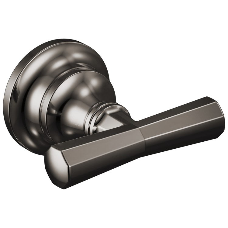 Handle Kit Beauclere 2 Cross Brilliance Black Onyx ADA for Wall Mount Lavatory Faucet - Image 1