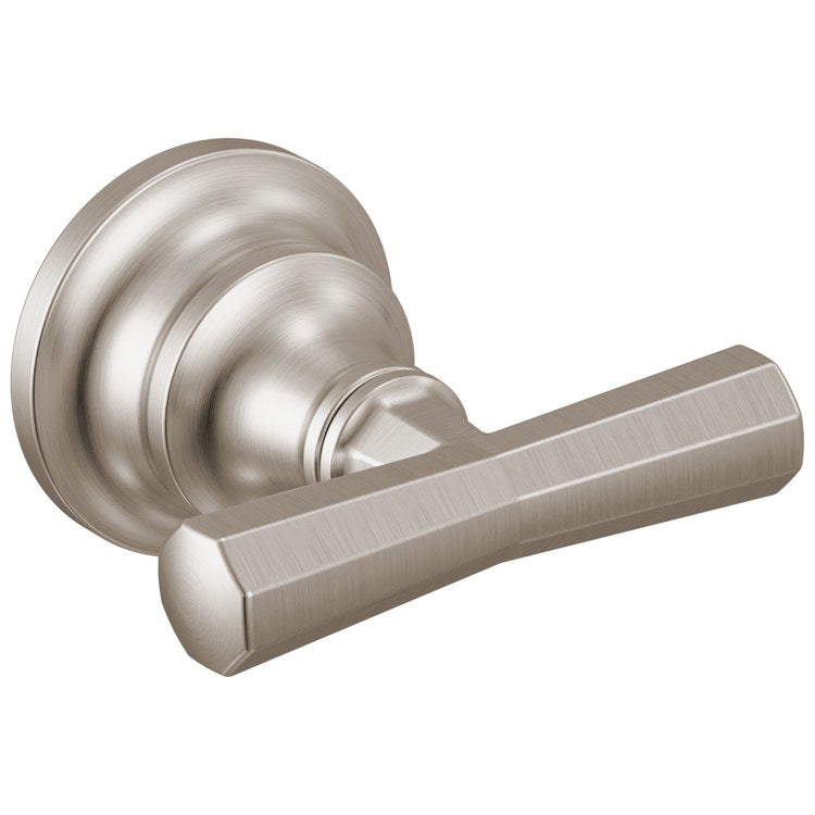 Handle Kit Beauclere 2 Cross Brilliance Luxe Nickel ADA for Wall Mount Lavatory Faucet - Image 1