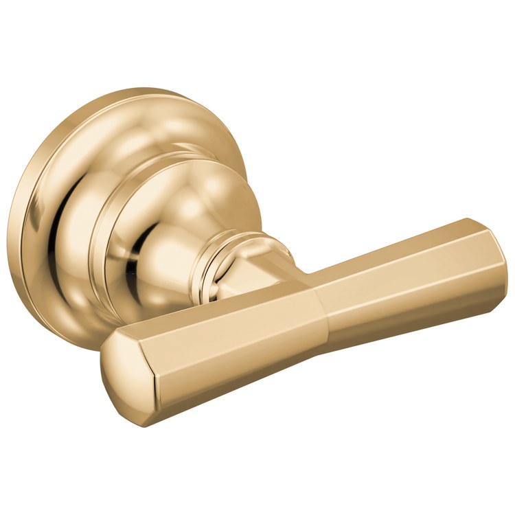 Handle Kit Beauclere 2 Cross Brilliance Polished Gold ADA for Wall Mount Lavatory Faucet - Image 1