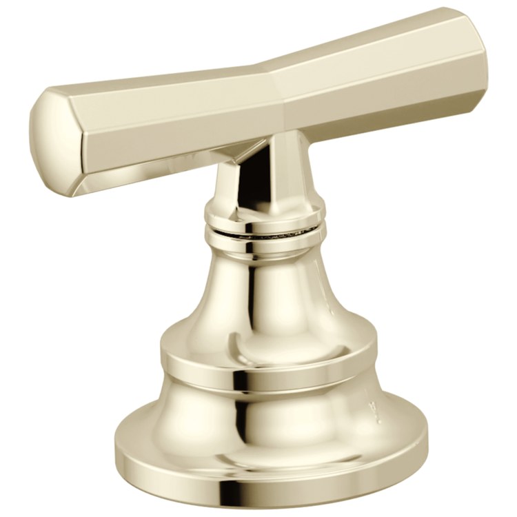Handle Kit Beauclere 2 Cross Brilliance Polished Nickel ADA for Roman Tub Faucet - Image 1