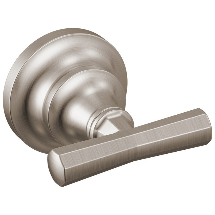 Handle Kit Beauclere 2 Cross Brilliance Luxe Nickel ADA for Wall Mount Tub Filler - Image 1