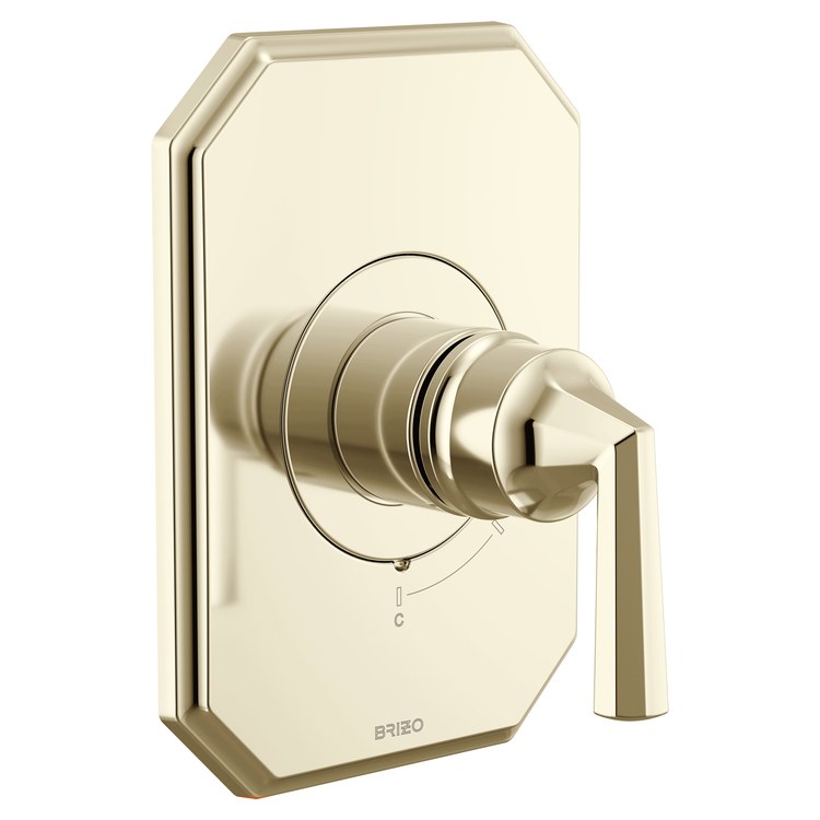 Pressure Balance Valve Trim Beauclere Less Handle Brilliance Polished Nickel - Image 2