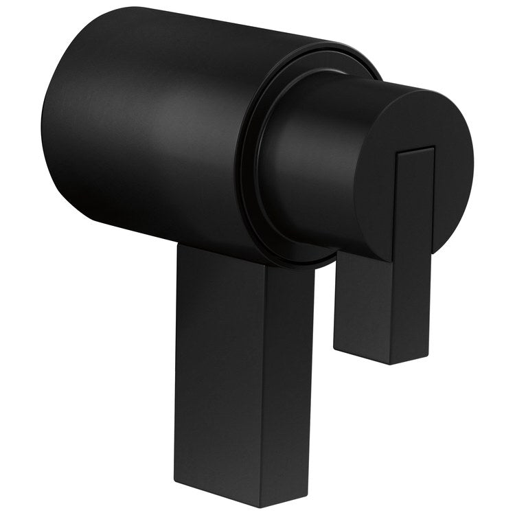 Handle Kit Litze Zinc 2 Lever Matte Black ADA for TempAssure Thermostatic Valve Trim - Image 1