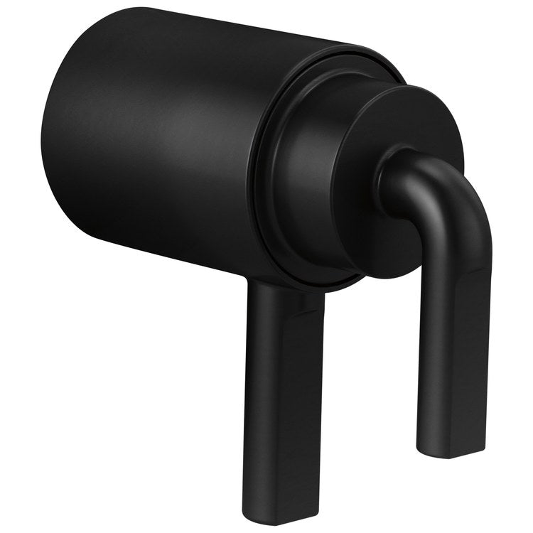 Handle Kit Litze Zinc 2 Notch Lever Matte Black ADA for TempAssure Thermostatic Valve Trim - Image 1