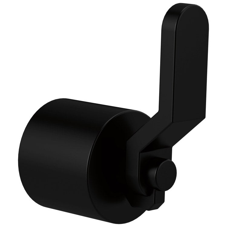 Handle Kit Litze Metal 1 Industrial Lever Matte Black ADA for Freestanding Tub Filler - Image 1