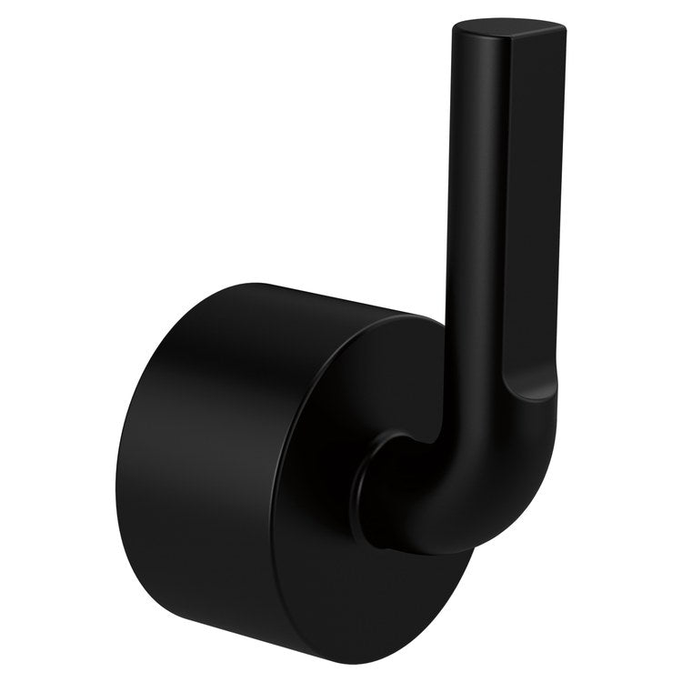 Handle Kit Litze Brass 1 Notch Lever Matte Black ADA for Freestanding Tub Filler - Image 1